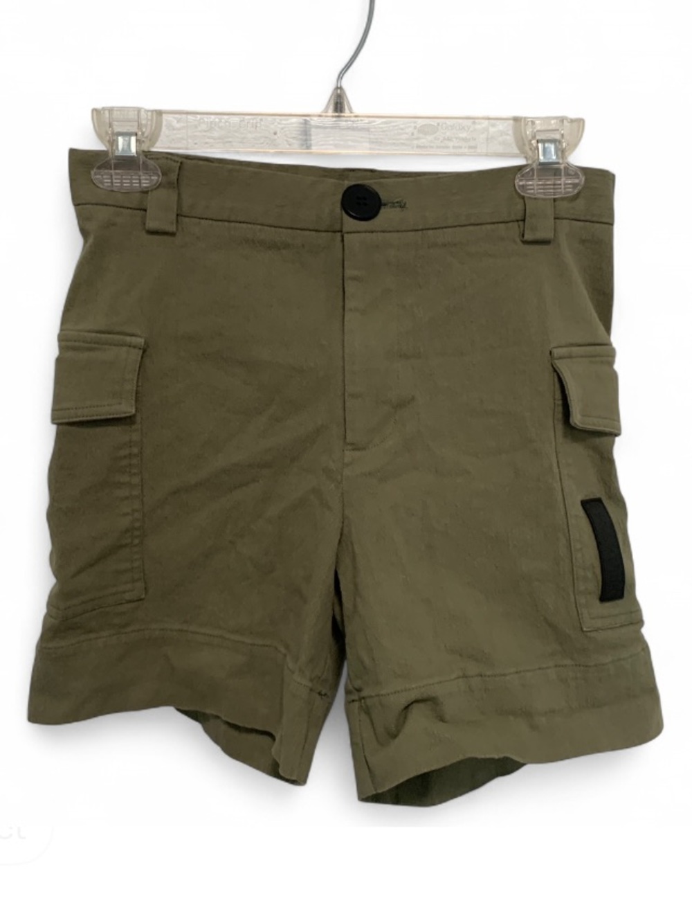 BlackMilk High Waisted Green Cargo Shorts